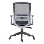 Sedia da scrivania ergonomica LeisureMod Ingram, sedia da lavoro girevole regolabile in altezza con supporto lombare e inclinazione, comoda sedia da computer per ufficio per 8 ore