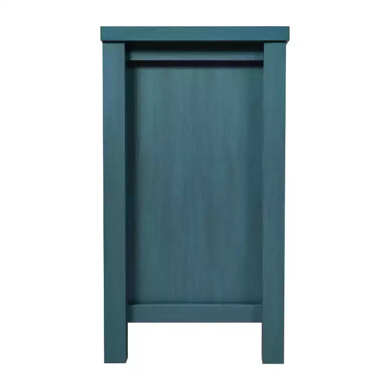 Emma and Oliver Engineered Wood Buffet Sideboard Storage Cabinet for Kitchen/Dining Room with Open Shelf, 2 Drawers, and 2 Tempered Glass Doors