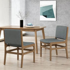 Sedie da pranzo imbottite Coston di Christopher Knight Home - Set da 2