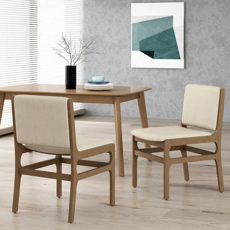Sedie da pranzo imbottite Coston di Christopher Knight Home - Set da 2