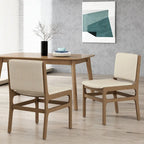 Sedie da pranzo imbottite Coston di Christopher Knight Home - Set da 2