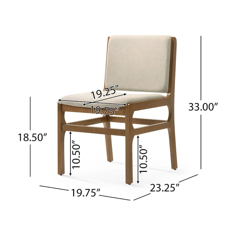 Sedie da pranzo imbottite Coston di Christopher Knight Home - Set da 2