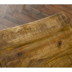 Carbon Loft Jarrell Wood and Iron Backless Stool