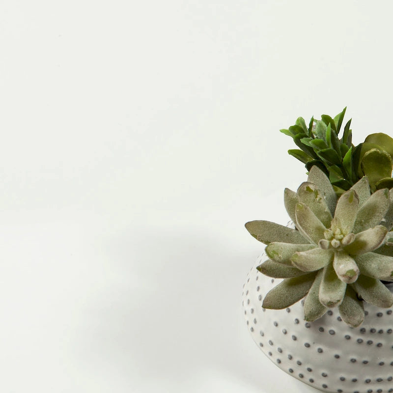 Grey 5-Drawer Chest with Leather Handles