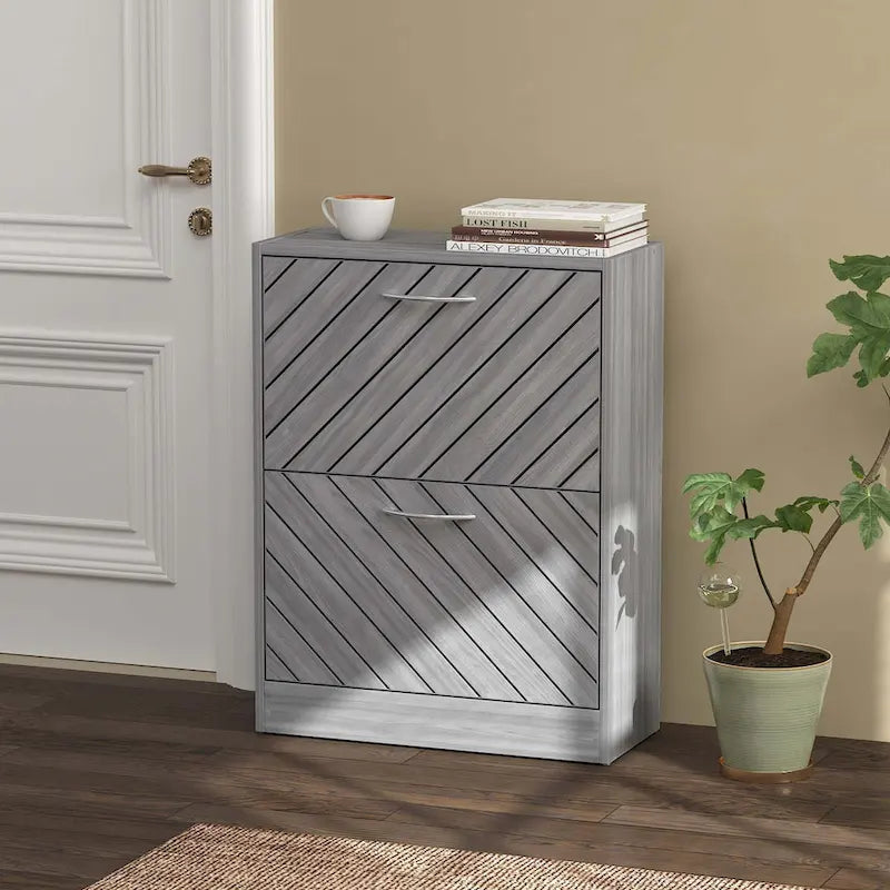 22.4W Armadietto portascarpe moderno, cassetto estraibile