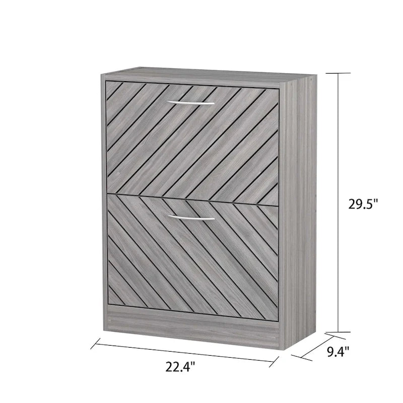 22.4W Armadietto portascarpe moderno, cassetto estraibile