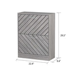 22.4W Armadietto portascarpe moderno, cassetto estraibile