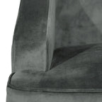 Porch & Den Lyric Velvet Arm Accent Chair