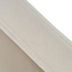 Sedia da pranzo moderna Modrest Elijah beige e rame con finitura in ottone anticato