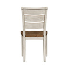 Farmhouse Reimagined Antique White 6 Piece Trestle Set