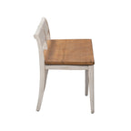 Farmhouse Reimagined Antique White 6 Piece Trestle Set