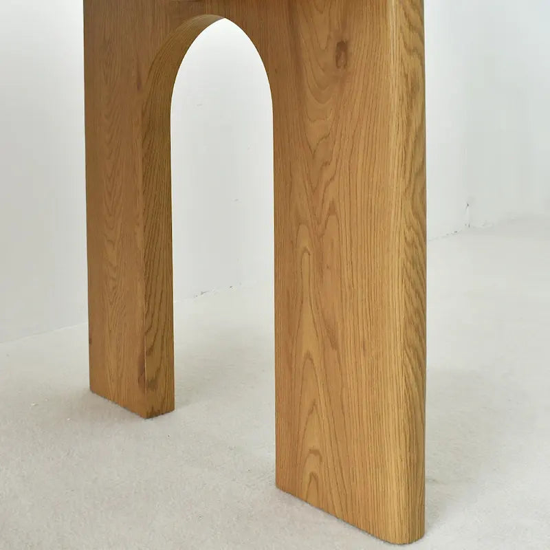 67 Pedestal Dining Table - Oak