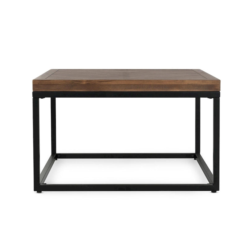 Tavolino da caffè quadrato Chantel di Kosas Home - 18Hx30Lx30P
