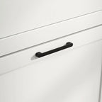 HOMCOM Shoe Cabinet, Freestanding Shoe Storage Cabinet Organizer with 2 Flip Drawers, Adjustable Shelves