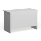 Panca portascarpe Porch & Den Candace in legno bianco