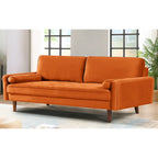 Monahan US Pride Furniture 70W Velvet Tufted Sofa