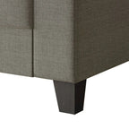 2.5-Seater Linen Sofa - Available in Beige, Grey, Blue