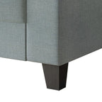2.5-Seater Linen Sofa - Available in Beige, Grey, Blue