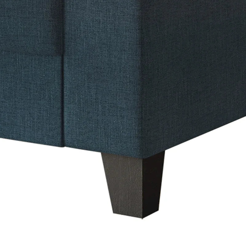 2.5-Seater Linen Sofa - Available in Beige, Grey, Blue