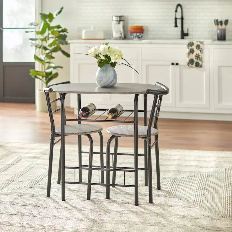 Porch & Den Set da bistrò a 3 pezzi Barclay