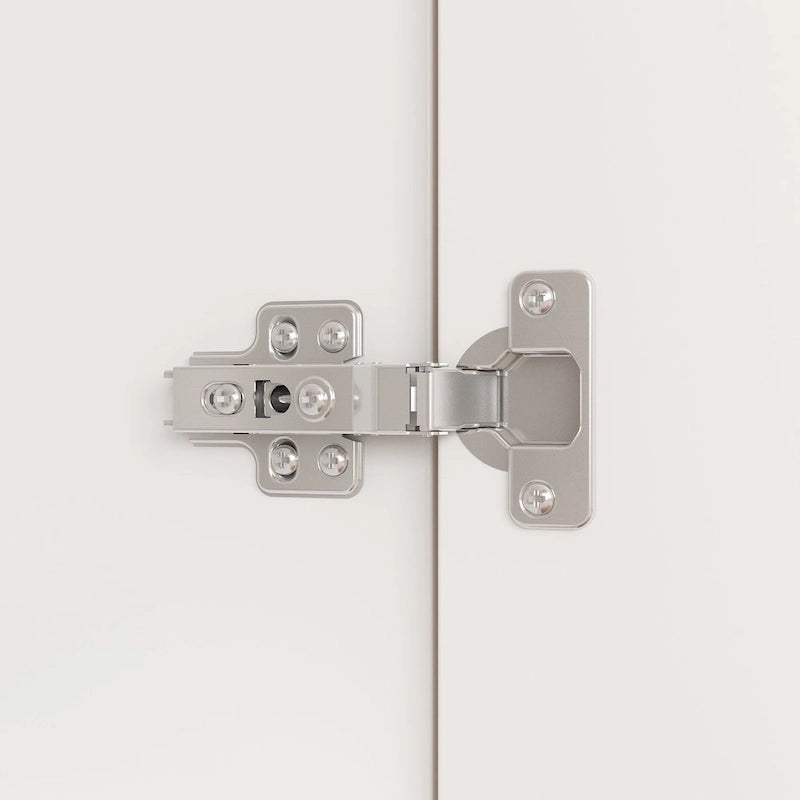 White/Black TV Stand with Bookshelves for 2-3 People