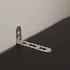 White/Black TV Stand with Bookshelves for 2-3 People