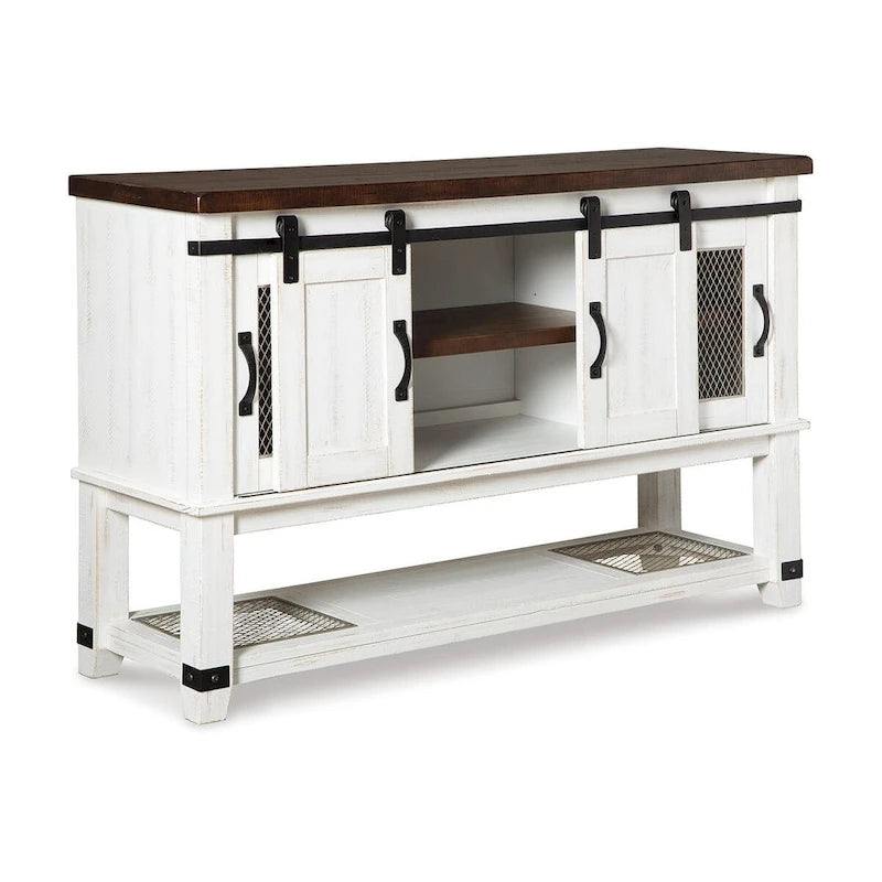 Credenza da sala da pranzo bianca Valebeck di Signature Design by Ashley