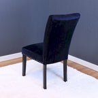Silver Orchid Flohr Tufted Velvet Dining Chairs (Set of 2)