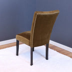 Silver Orchid Flohr Tufted Velvet Dining Chairs (Set of 2)