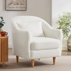 Velvet Barrel Accent Chair Set of 2 - Multiple Colors