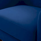 Velvet Barrel Accent Chair Set of 2 - Multiple Colors