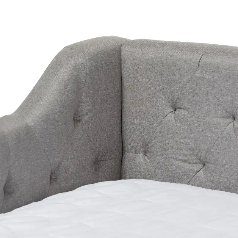 Contemporary Fabric Daybed with Trundle by Baxton Studio