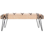 Avril Modern Southwestern Upholstered Bench