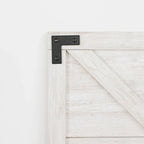 Signature Design by Ashley Shawburn Whitewashed Crossbuck Panel Headboard