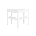Scrivania classica Poppy Corner con cassetti e ripiani