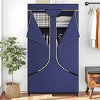 Portable Wardrobe Closet Clothing Organizer - 17.7D x 34.6W x 66.1H