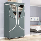 Portable Wardrobe Closet Clothing Organizer - 17.7D x 34.6W x 66.1H