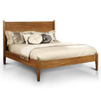 Fopp Mid-century Modern Oak Wood 2-Piece Platform Bedroom Set by Furniture of America