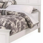 Homestyles Naples Letto matrimoniale in legno bianco sporco
