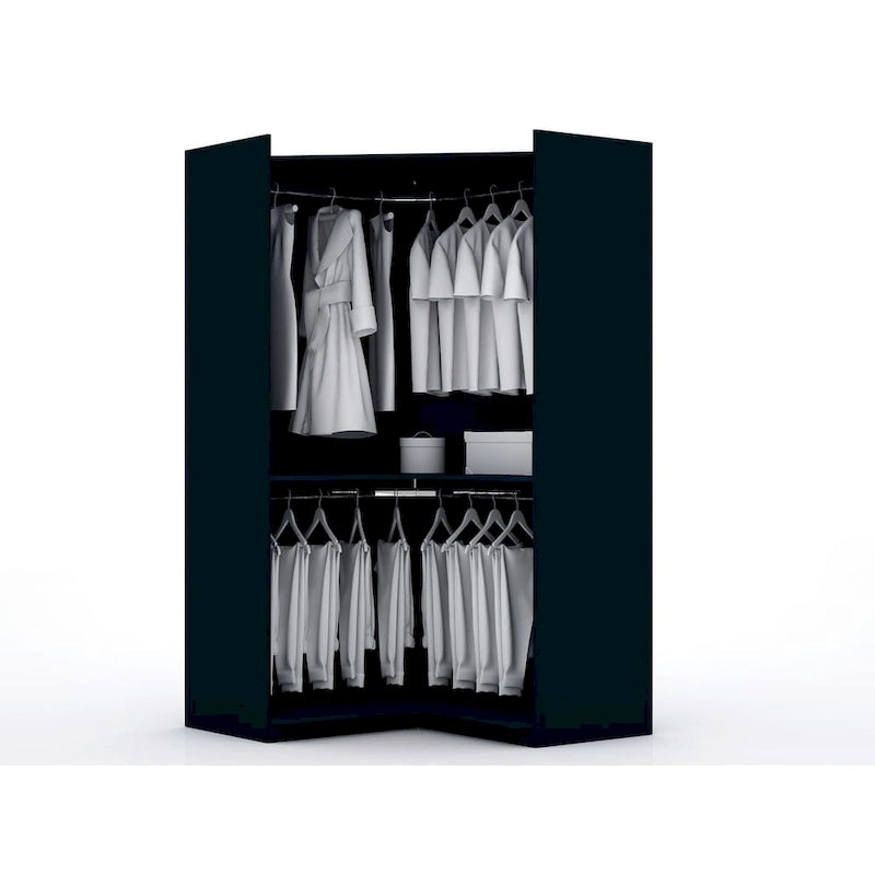 Set da 3 Mulberry Open 3 Sezionali Moderni da Angolo con 4 Cassetti