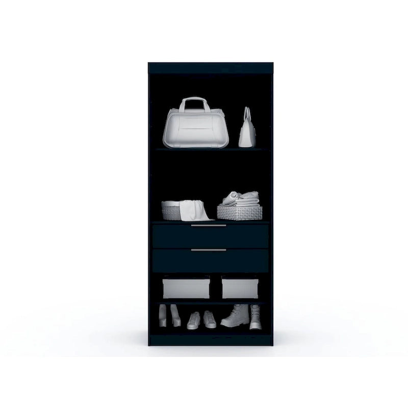 Set da 3 Mulberry Open 3 Sezionali Moderni da Angolo con 4 Cassetti