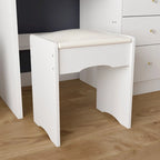 Timechee Vanity Set with Adjustable Lighted Mirror Storage Makeup Table - 39.4L x 19.7W x 53.5H