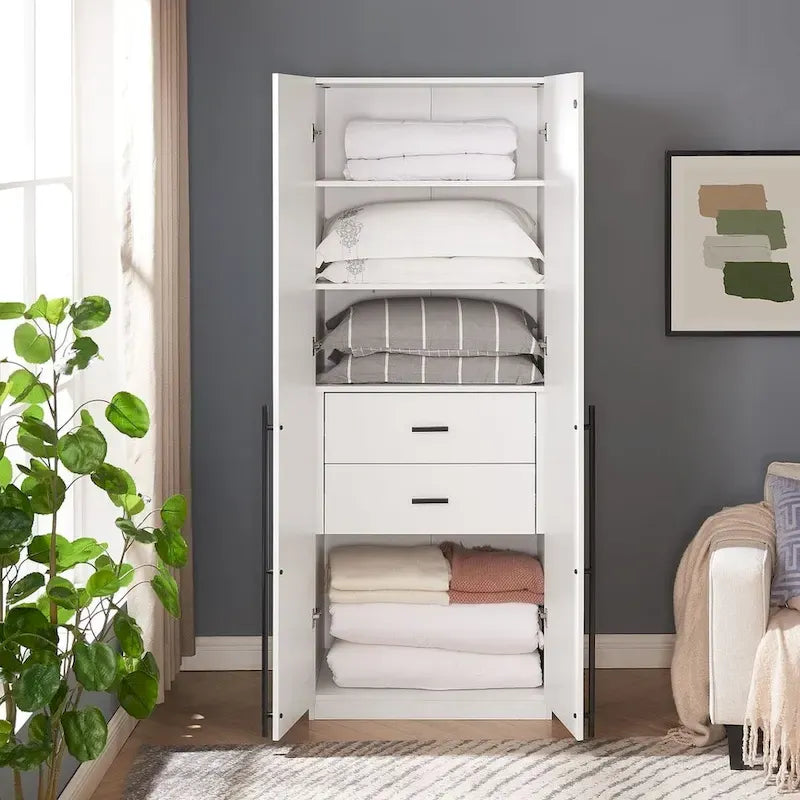 Armadio a Parete Moderno Lee 1.0 Indipendente Manhattan Comfort