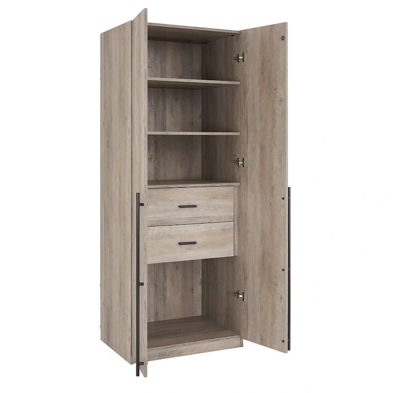 Armadio a Parete Moderno Lee 1.0 Indipendente Manhattan Comfort