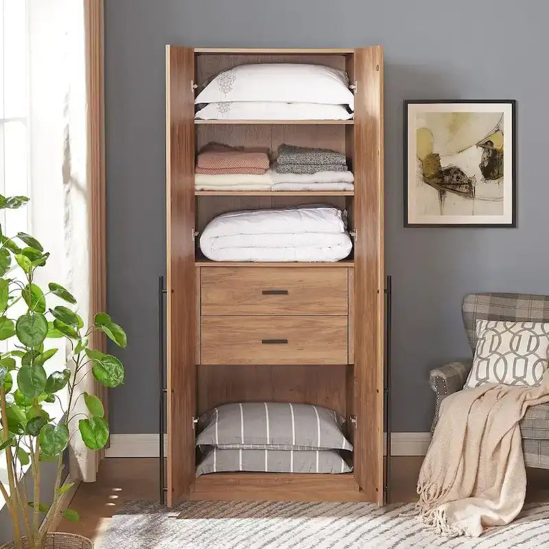 Armadio a Parete Moderno Lee 1.0 Indipendente Manhattan Comfort