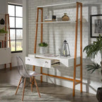 Lyvia 46 Wide Leaning/Ladder Desk by iNSPIRE Q Modern