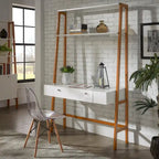 Lyvia 46 Wide Leaning/Ladder Desk by iNSPIRE Q Modern