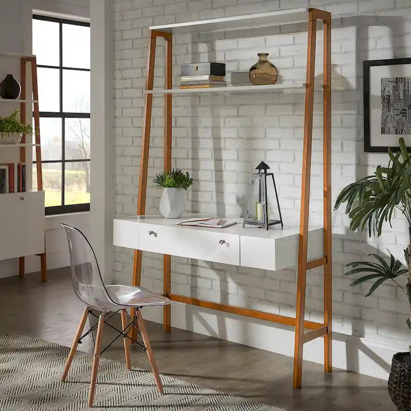 Scrivania a scala/a parete ampia Lyvia 46 di iNSPIRE Q Modern