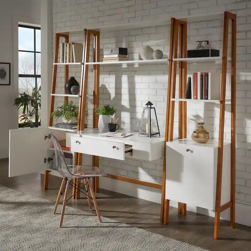Scrivania a scala/a parete ampia Lyvia 46 di iNSPIRE Q Modern