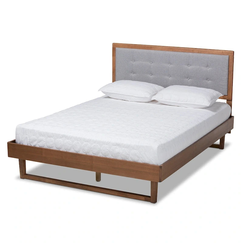 Letto a piattaforma Viviana moderno e contemporaneo